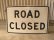画像1: Road Closed/ロードサイン (1)