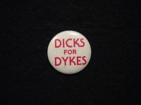 Dicks for Dykes/white