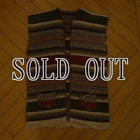 Vintage Mexican rug Vest