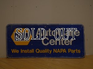 画像1: Napa Autoshop Metal Sign
