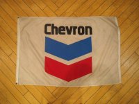 Chevron Motor OIL/Flag