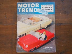 画像1: vintage Motor Trend Magazine/1952年4月号