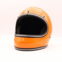 Max Safety Helmet/Orange Pinstripes