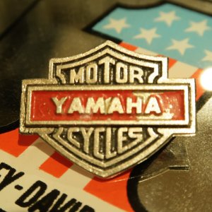 画像1: YAMAHA/Bar and Shield/Silver