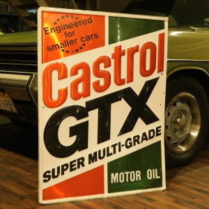 画像1: CASTROL OIL Sign