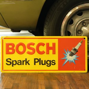 画像2: 70s Bosch sparkplug /sign