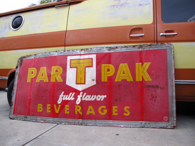 Partpak Beverages Big sign