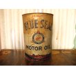 画像1: Blue seal motor oil/Vintage oil cans/大サイズ (1)