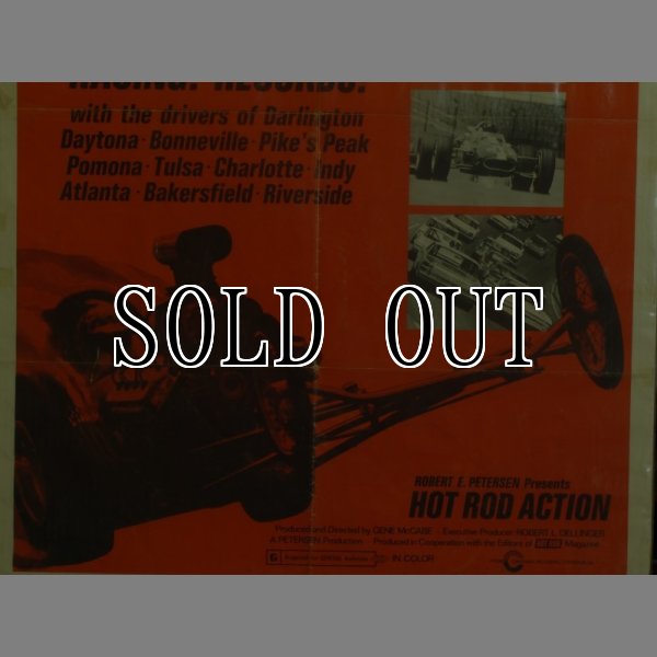 画像2: Hot Rod Action/オリジナルポスター (2)