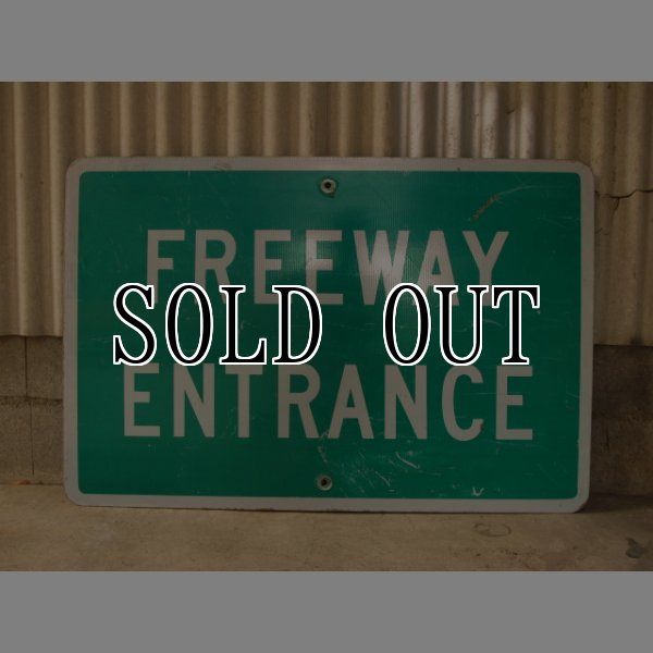 画像1: freeway entrance/ロードサイン (1)