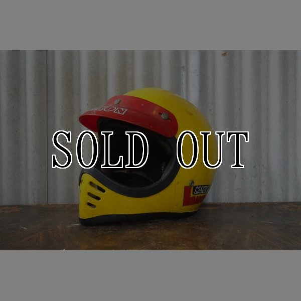 画像1: Maxson Atv Helmet/yellow (1)