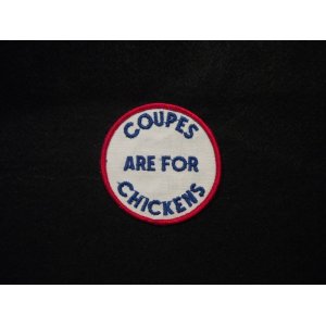 画像: Coupes are for chickens /red/blue