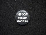 画像: Who knows who cares why brother/Black