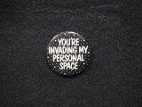 画像: You're invading my personal space/Black