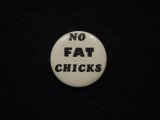 画像: No fat chicks/white