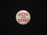 画像: Dicks for Dykes/white