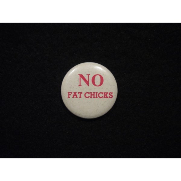 画像1: No fat chicks/white (1)