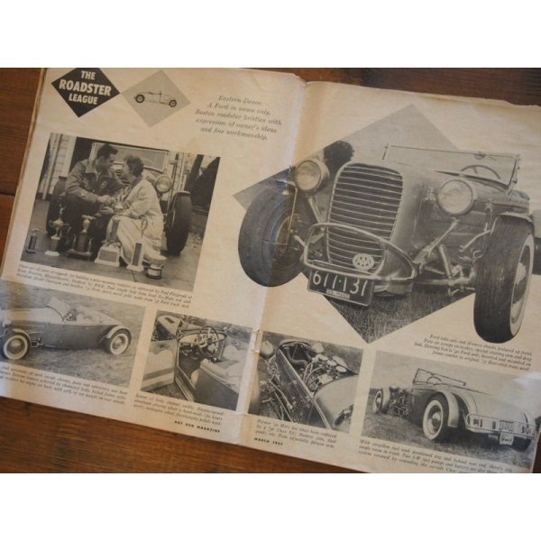 画像2: vintage hotrod magazine/1957年3月 (2)