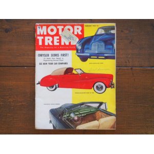 画像: vintage Motor Trend Magazine/1952年2月号