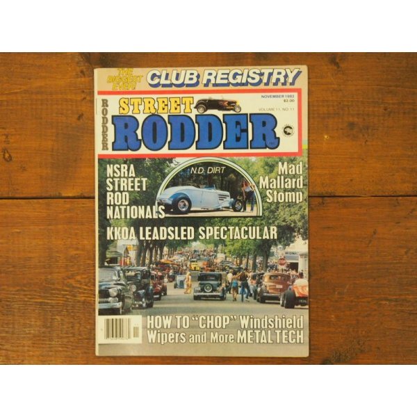 画像1: vintage Street Rodder/1982年11月号 (1)