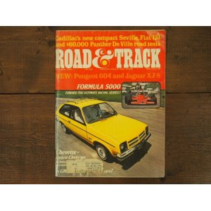 画像: vintage Road&Track 1975年10月