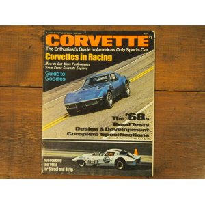 画像: vintage Corvette 1968年