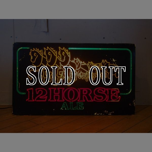 画像1: Genesee 12 Horse Ale/ライトサイン (1)