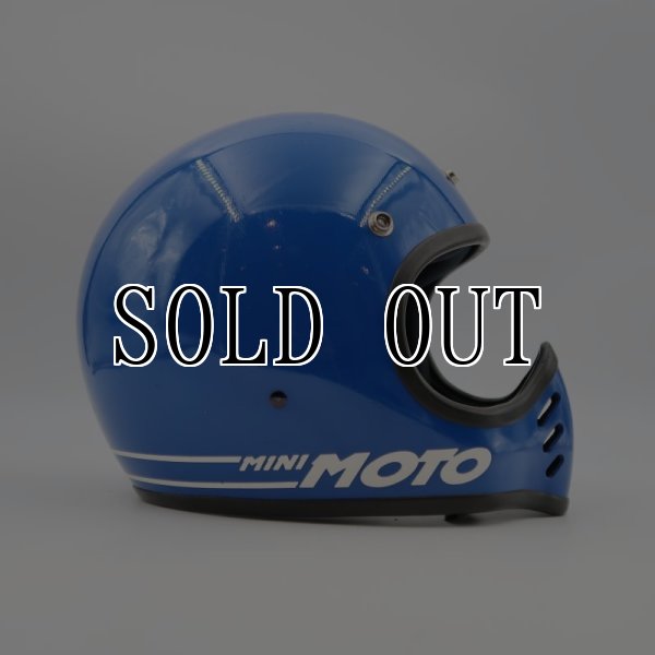 BELLミニモトタイプ Bell Mini Moto/Blue/XSシェル - the california garage