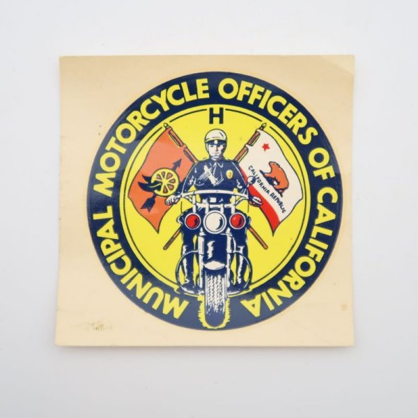 画像2: 60s Municipal Motorcycle Officers of california (2)