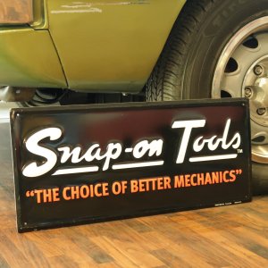 画像: SNAP ON/The Choice of  Better Mechanics/Sign