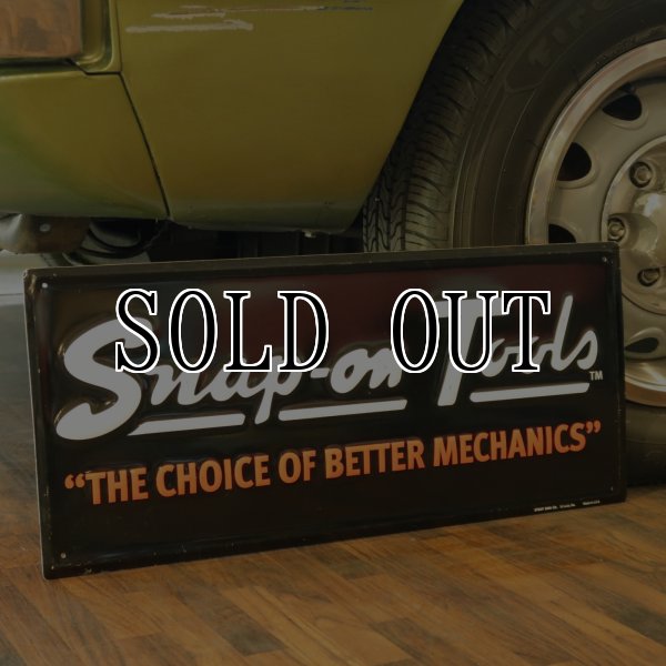 画像1: SNAP ON/The Choice of  Better Mechanics/Sign (1)