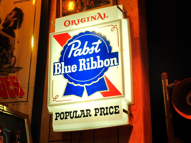 pabst blue ribbon/ネオンサイン - the california garage